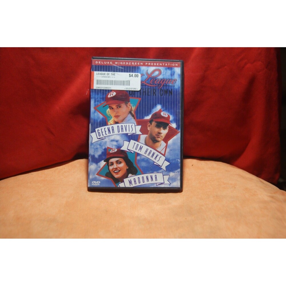 A League of Their Own DVD Tom Hanks Geena Davis Baseball For Women Drama Superb